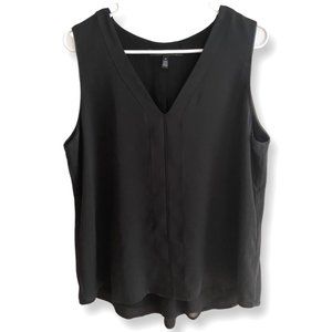 White House Black Market Black Sleeveless Top